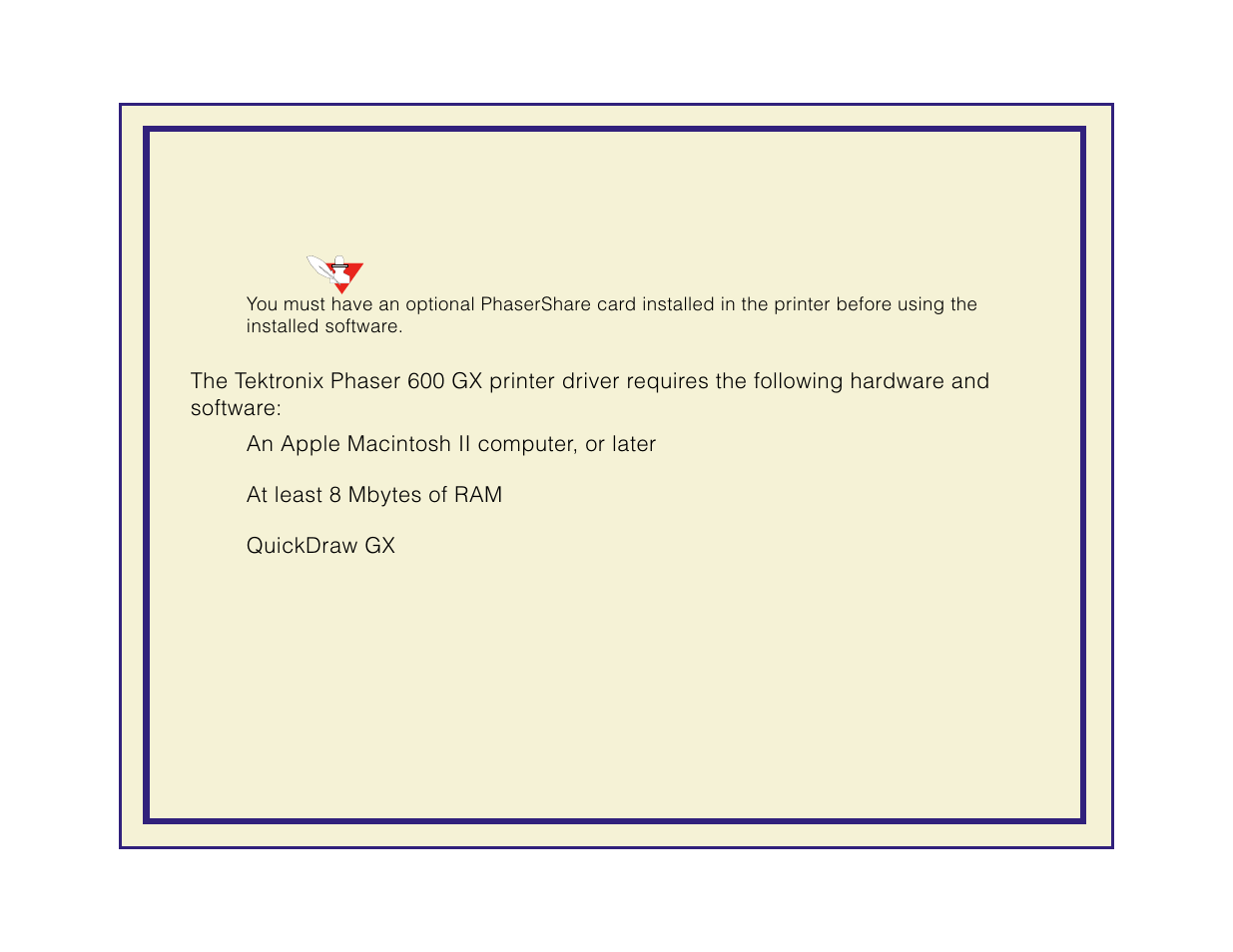 System requirements | Tektronix Phaser 600 User Manual | Page 383 / 798