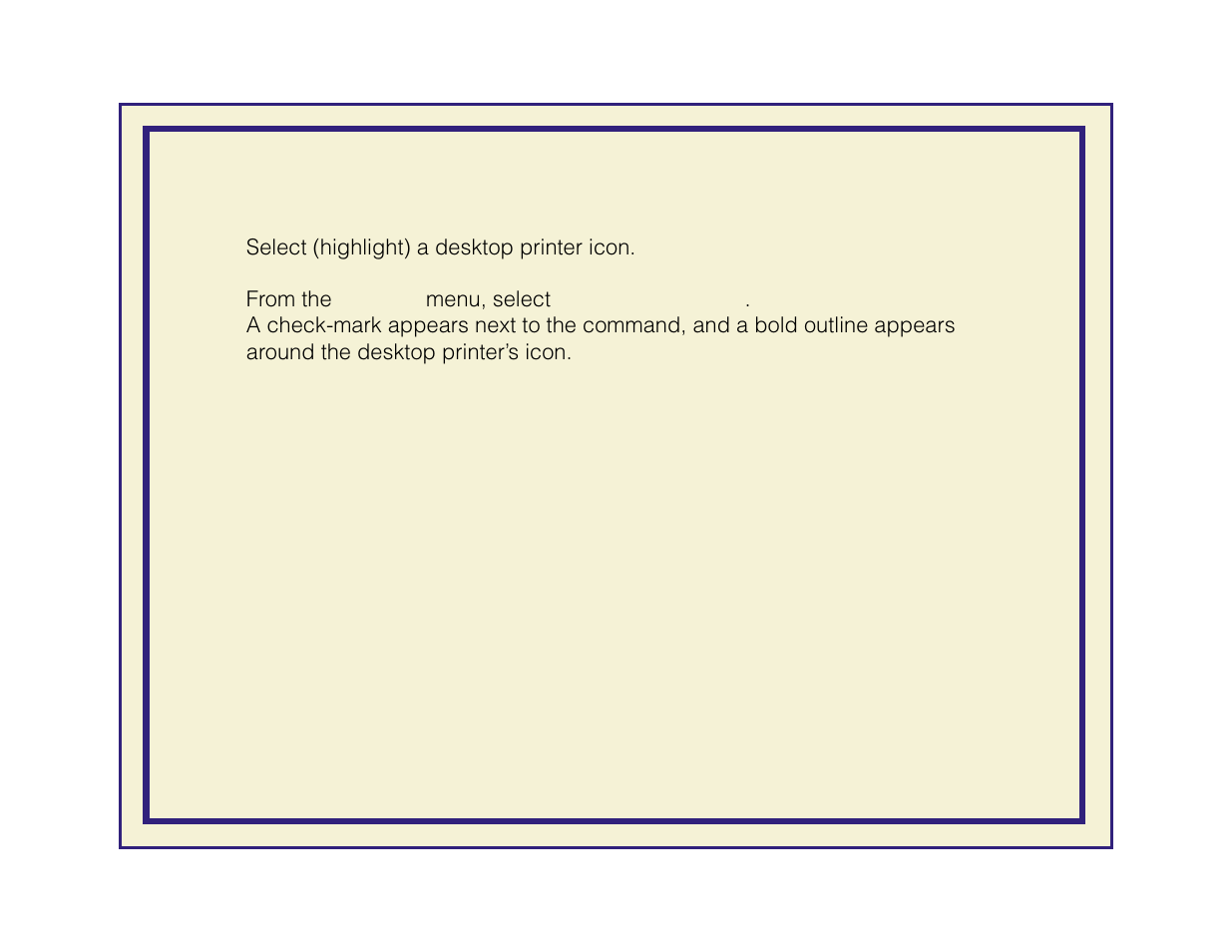Designating a default desktop printer | Tektronix Phaser 600 User Manual | Page 391 / 798