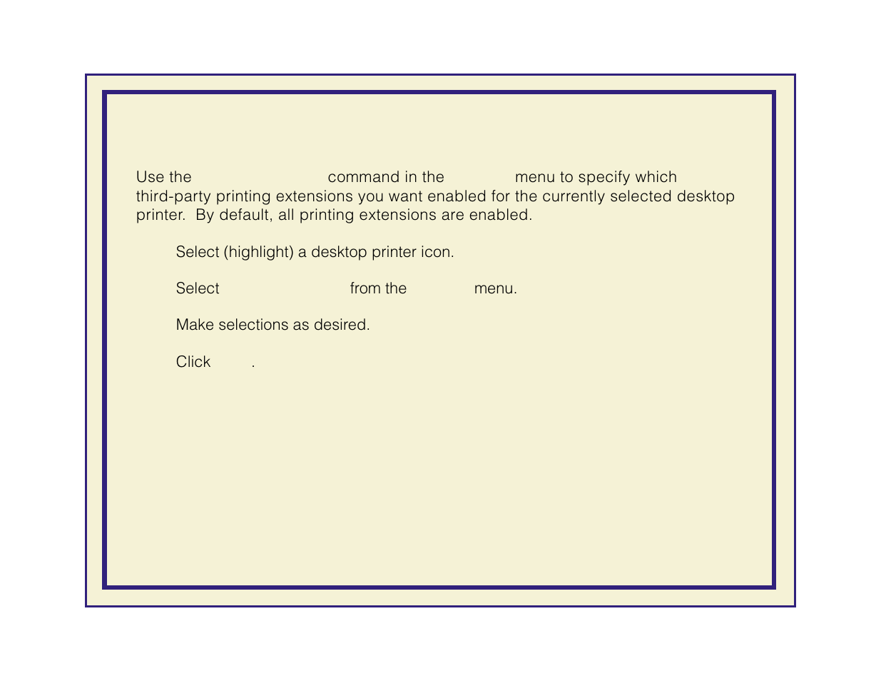 Using printing extensions | Tektronix Phaser 600 User Manual | Page 392 / 798