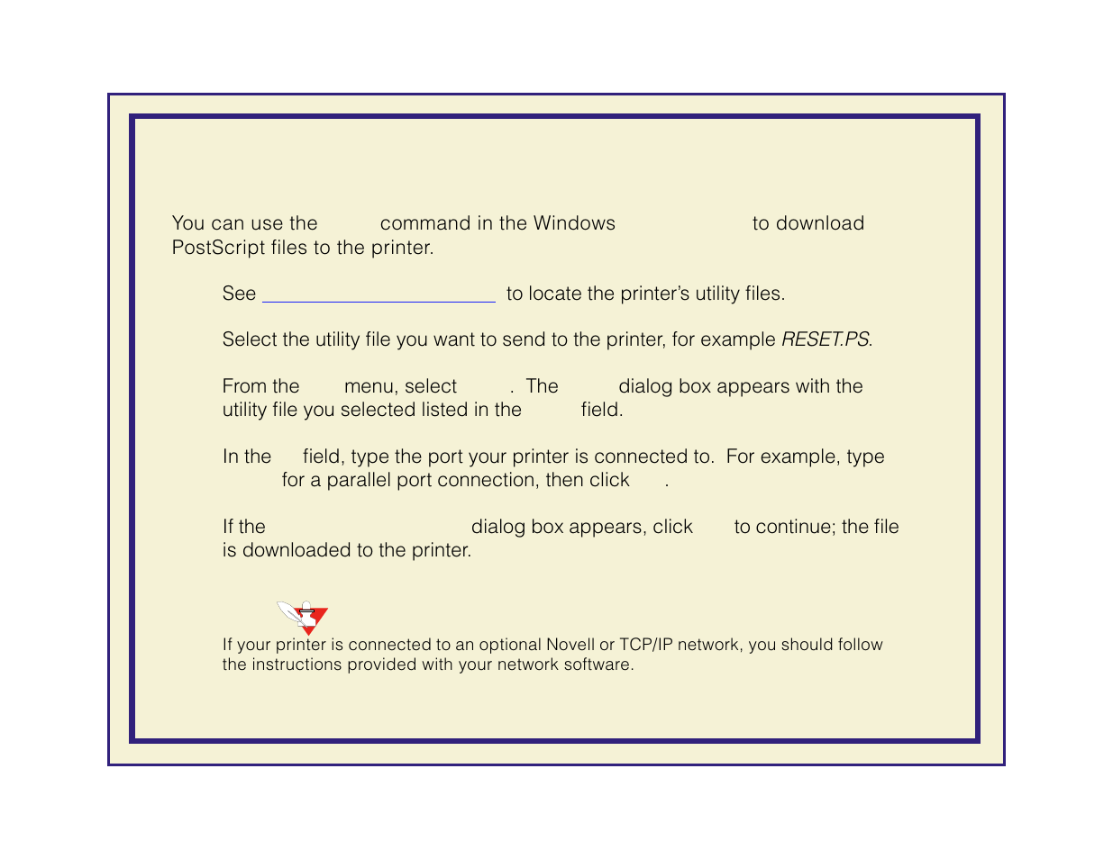 Downloading files from windows 3.1 | Tektronix Phaser 600 User Manual | Page 455 / 798