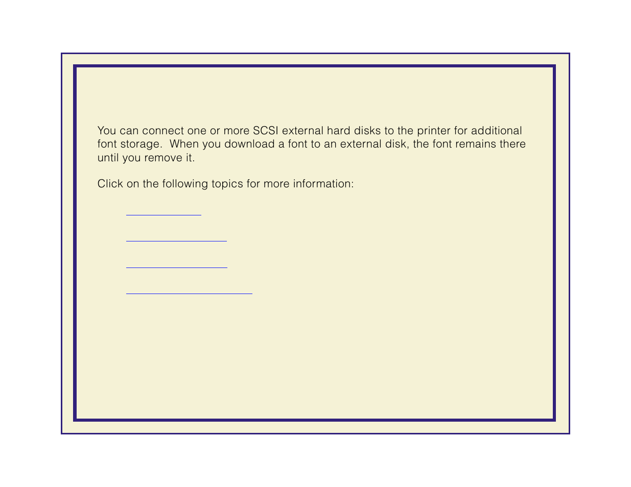 Connecting a scsi hard disk | Tektronix Phaser 600 User Manual | Page 501 / 798