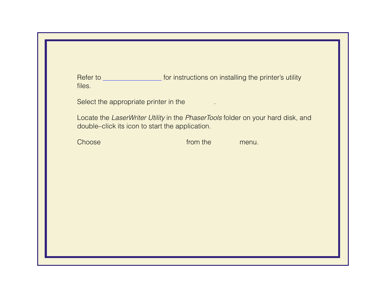Macintosh users | Tektronix Phaser 600 User Manual | Page 517 / 798