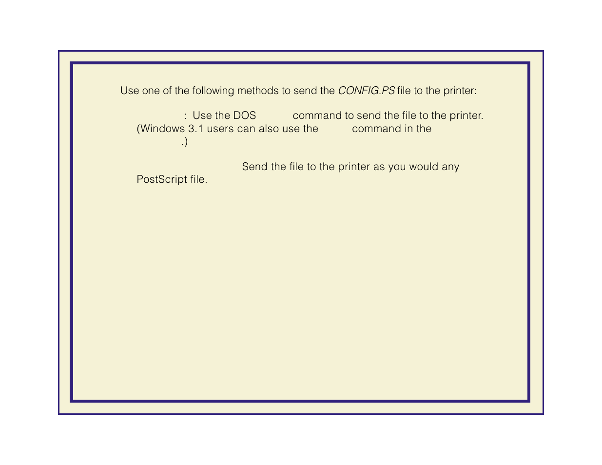 Config.ps | Tektronix Phaser 600 User Manual | Page 537 / 798