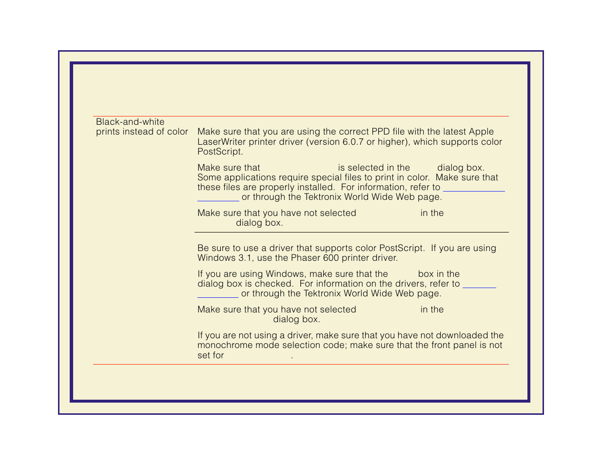 Tektronix Phaser 600 User Manual | Page 634 / 798