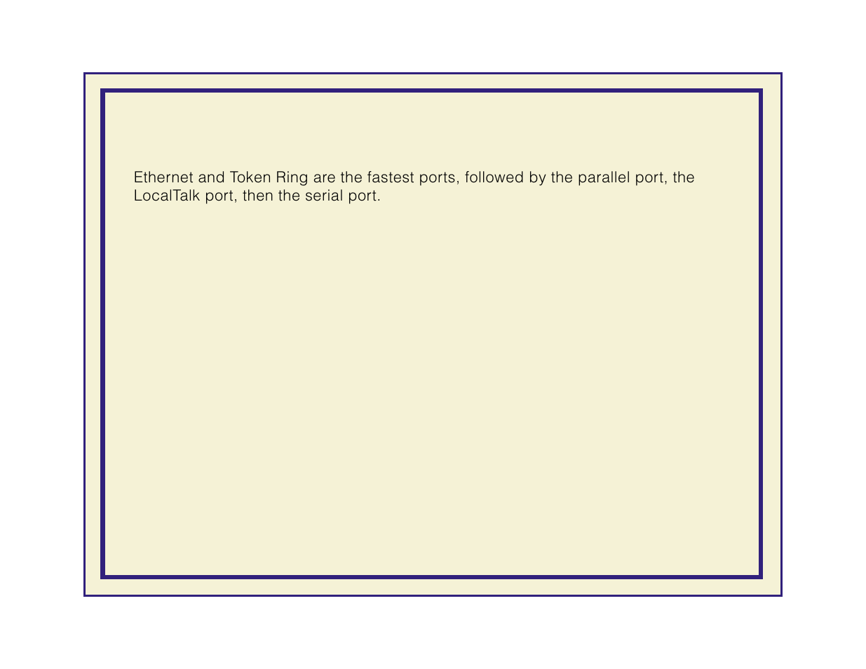 Relative port speed | Tektronix Phaser 600 User Manual | Page 638 / 798