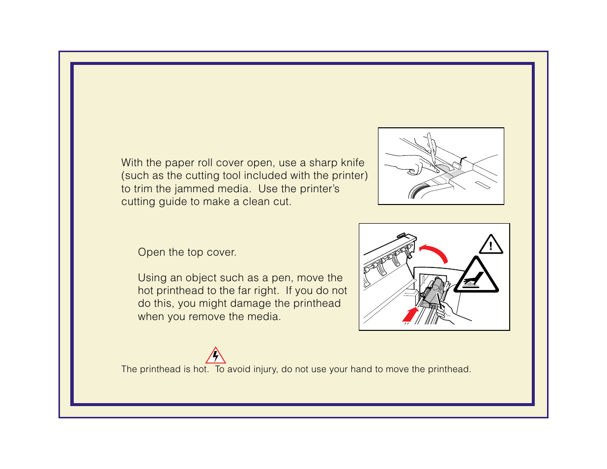 Clearing a media jam | Tektronix Phaser 600 User Manual | Page 690 / 798