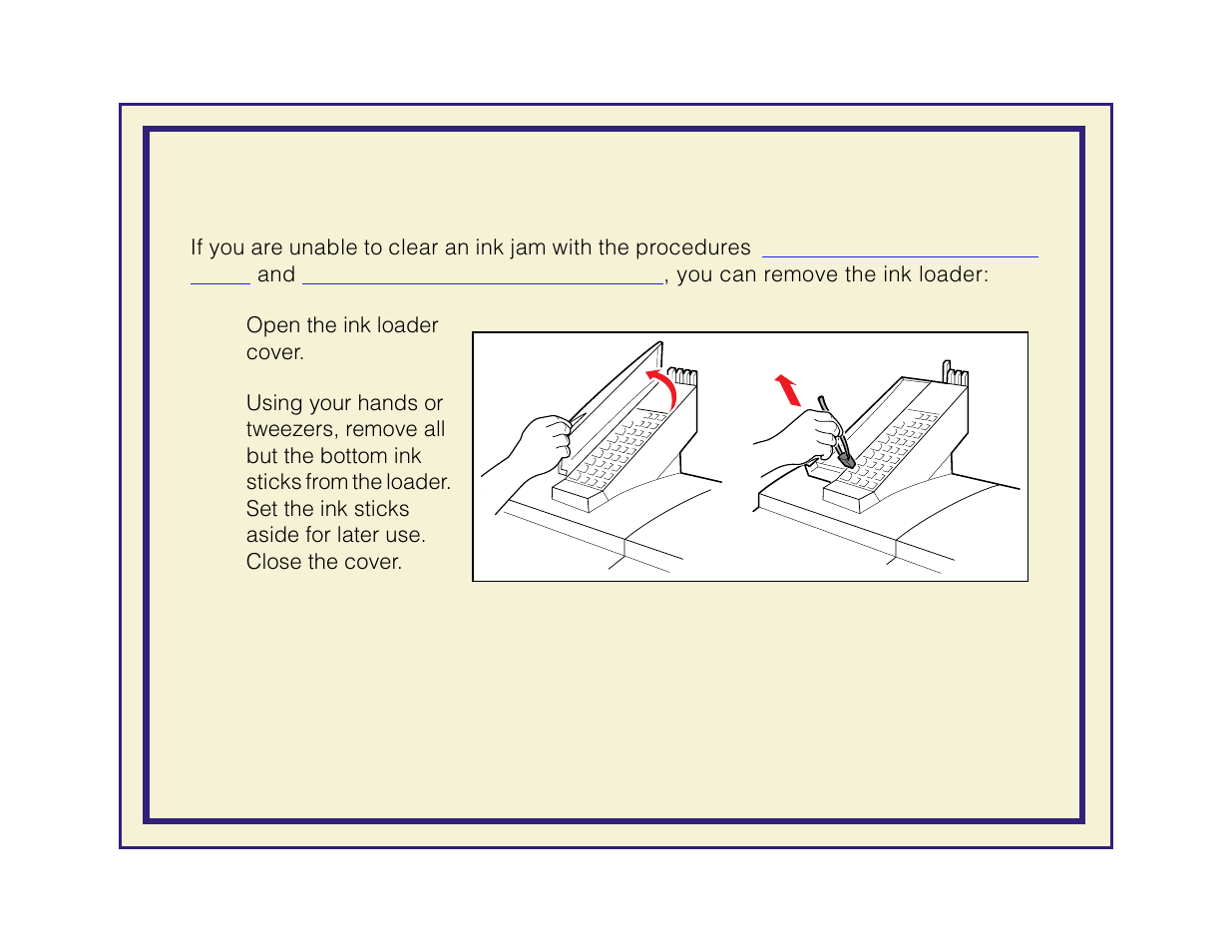 Removing the ink loader | Tektronix Phaser 600 User Manual | Page 695 / 798