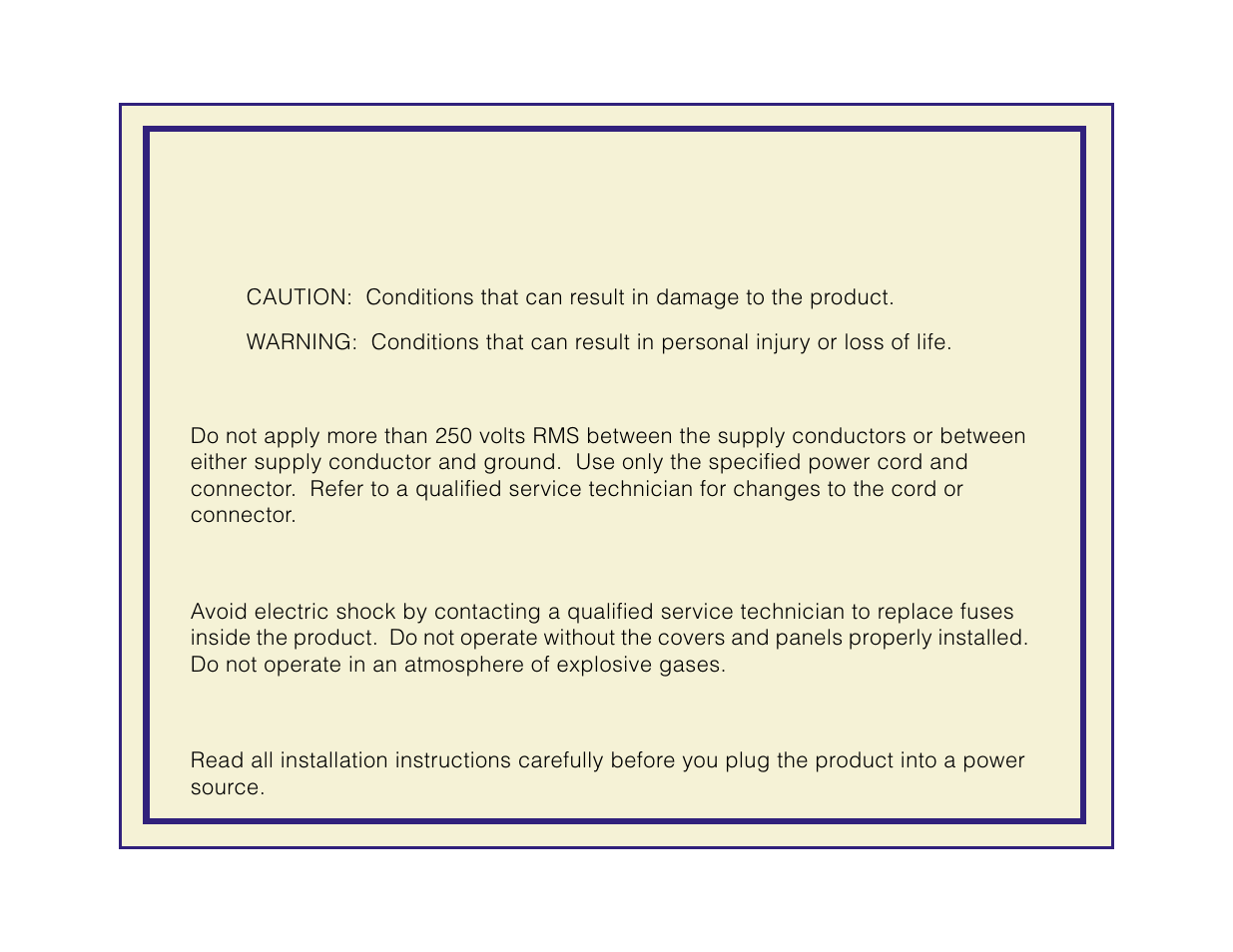 Users safety summary | Tektronix Phaser 600 User Manual | Page 783 / 798