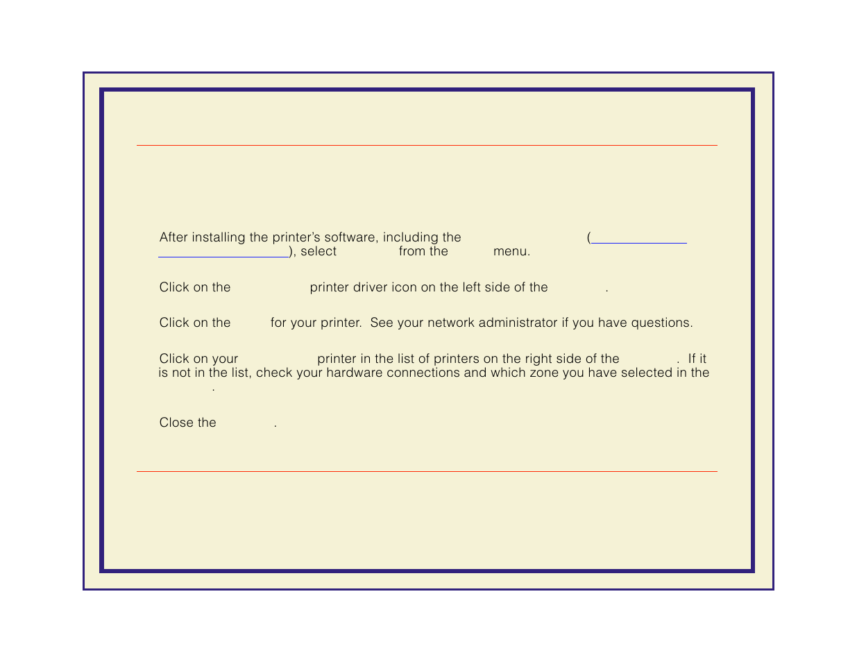 Setting up the phaser 600 printer driver | Tektronix Phaser 600 User Manual | Page 89 / 798