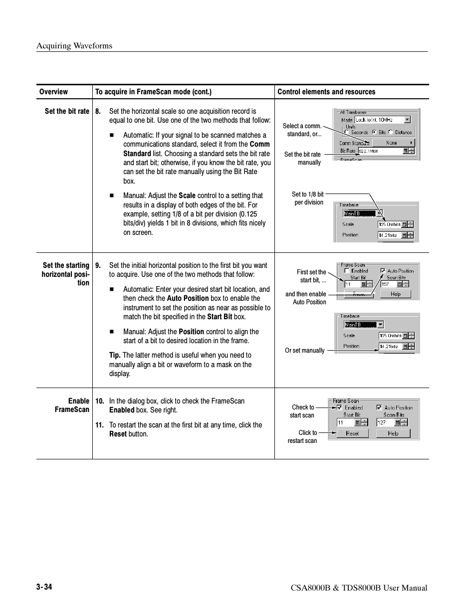 Tektronix CSA8000B User Manual | Page 108 / 354