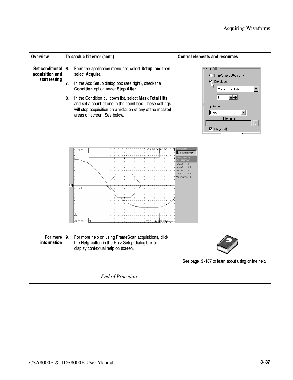 Tektronix CSA8000B User Manual | Page 111 / 354