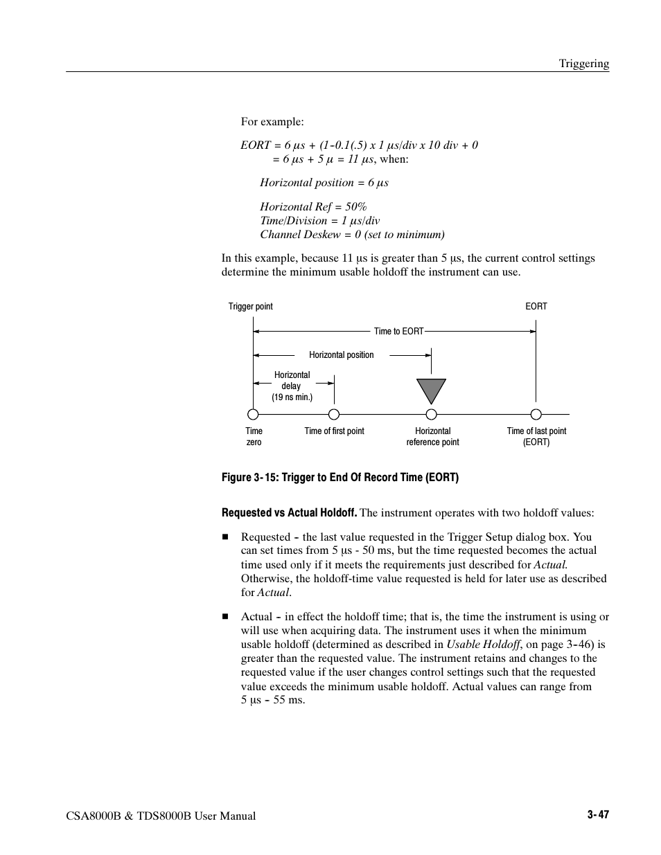 Tektronix CSA8000B User Manual | Page 121 / 354