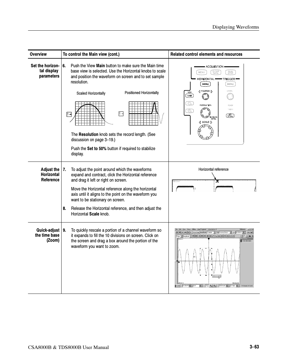 Tektronix CSA8000B User Manual | Page 137 / 354