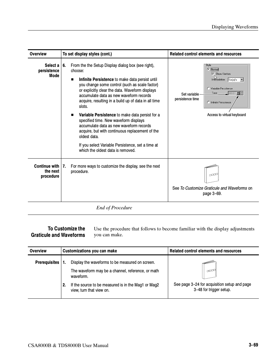 Tektronix CSA8000B User Manual | Page 143 / 354