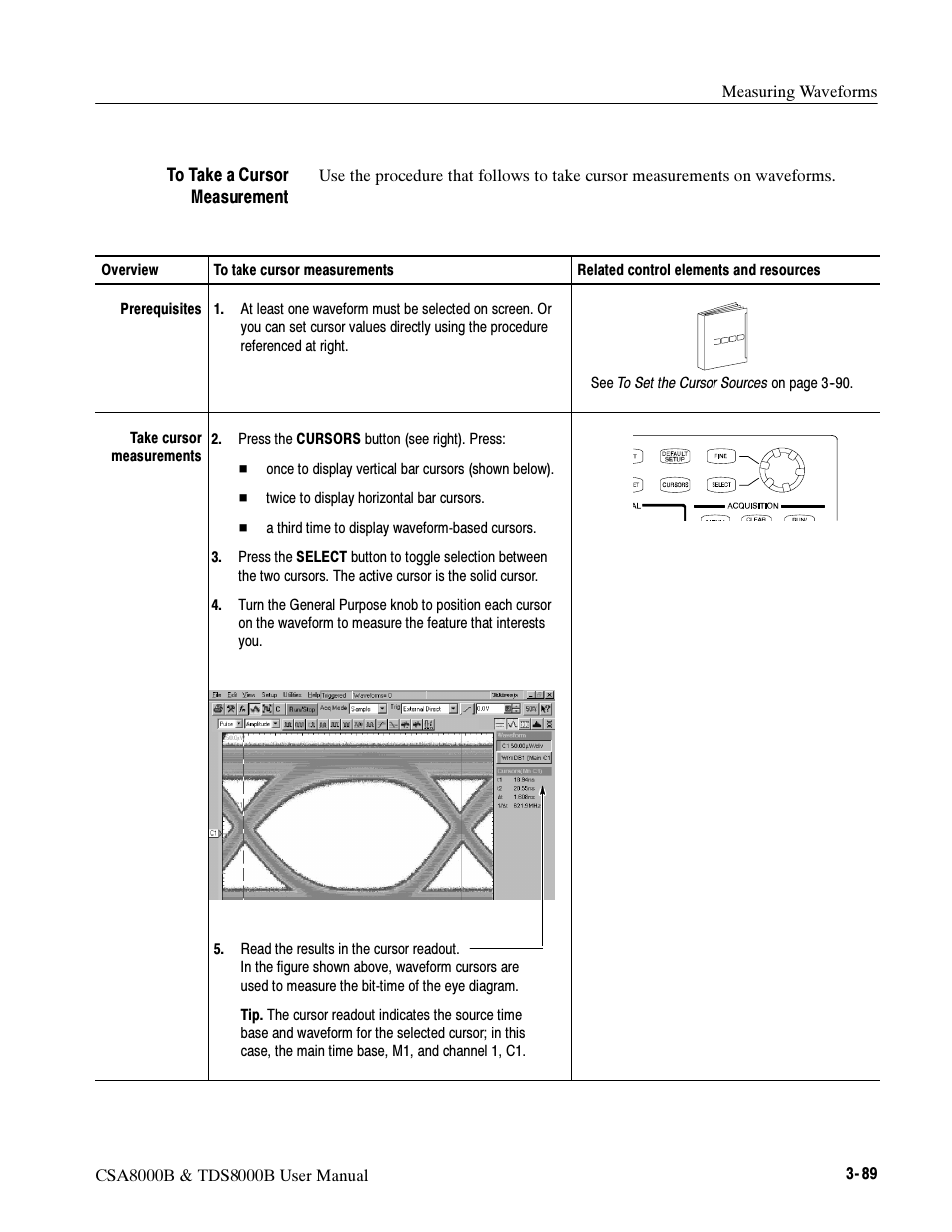 Tektronix CSA8000B User Manual | Page 163 / 354