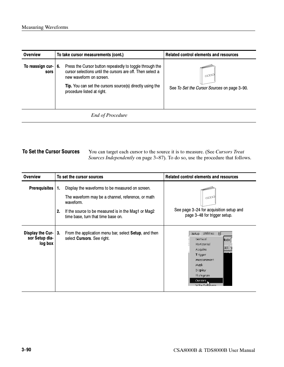 Tektronix CSA8000B User Manual | Page 164 / 354