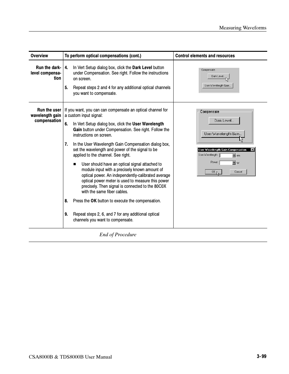 Tektronix CSA8000B User Manual | Page 173 / 354