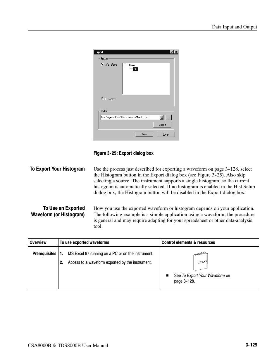 Tektronix CSA8000B User Manual | Page 203 / 354