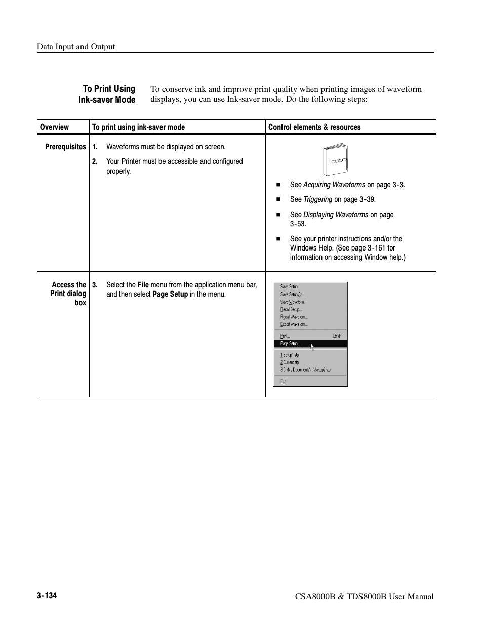 Tektronix CSA8000B User Manual | Page 208 / 354