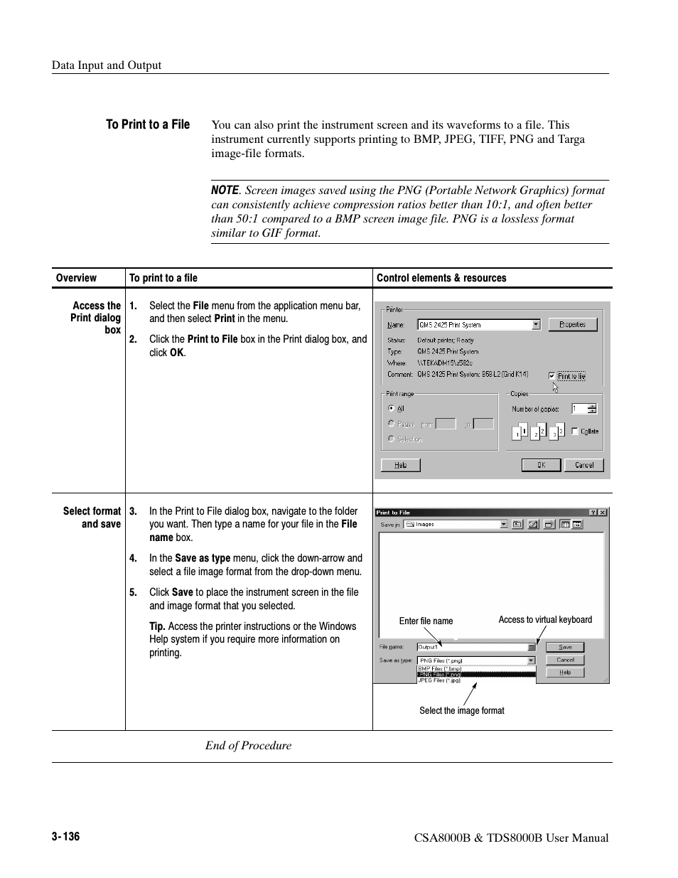 Tektronix CSA8000B User Manual | Page 210 / 354