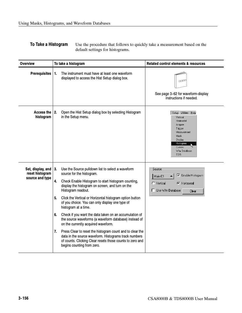 Tektronix CSA8000B User Manual | Page 230 / 354