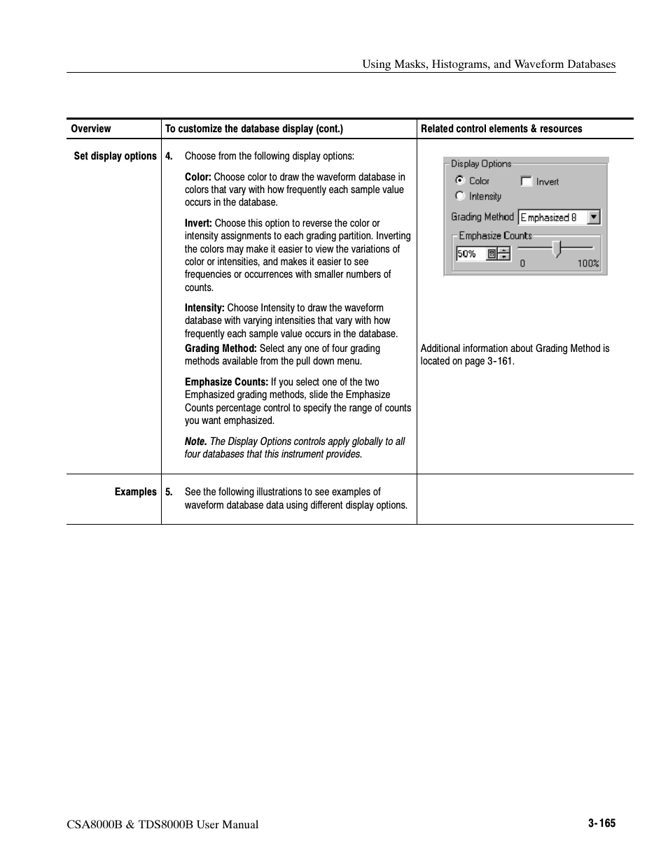 Tektronix CSA8000B User Manual | Page 239 / 354