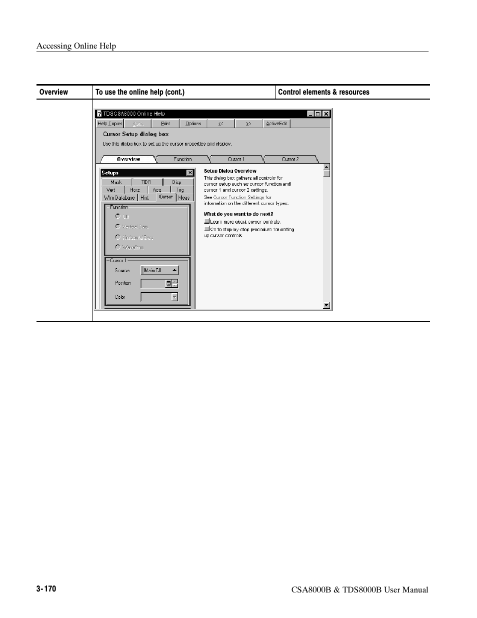 Tektronix CSA8000B User Manual | Page 244 / 354