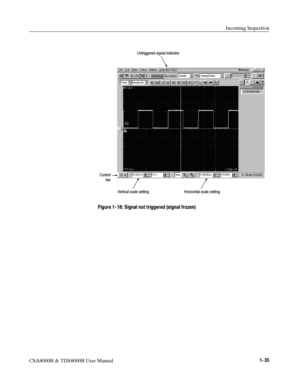 Tektronix CSA8000B User Manual | Page 53 / 354