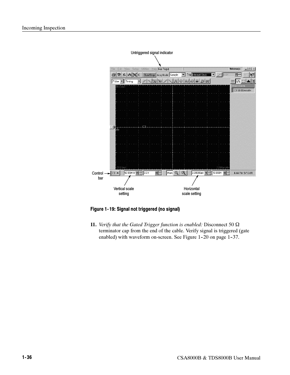 Tektronix CSA8000B User Manual | Page 54 / 354