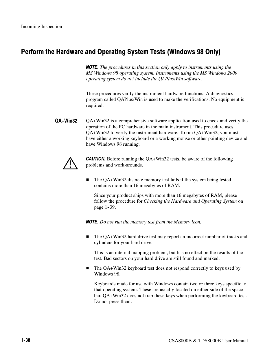 Tektronix CSA8000B User Manual | Page 56 / 354