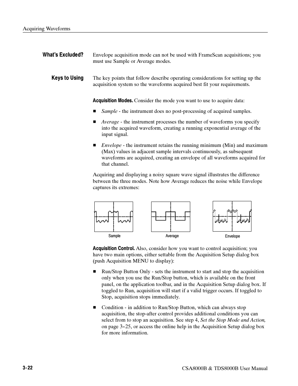 Tektronix CSA8000B User Manual | Page 96 / 354