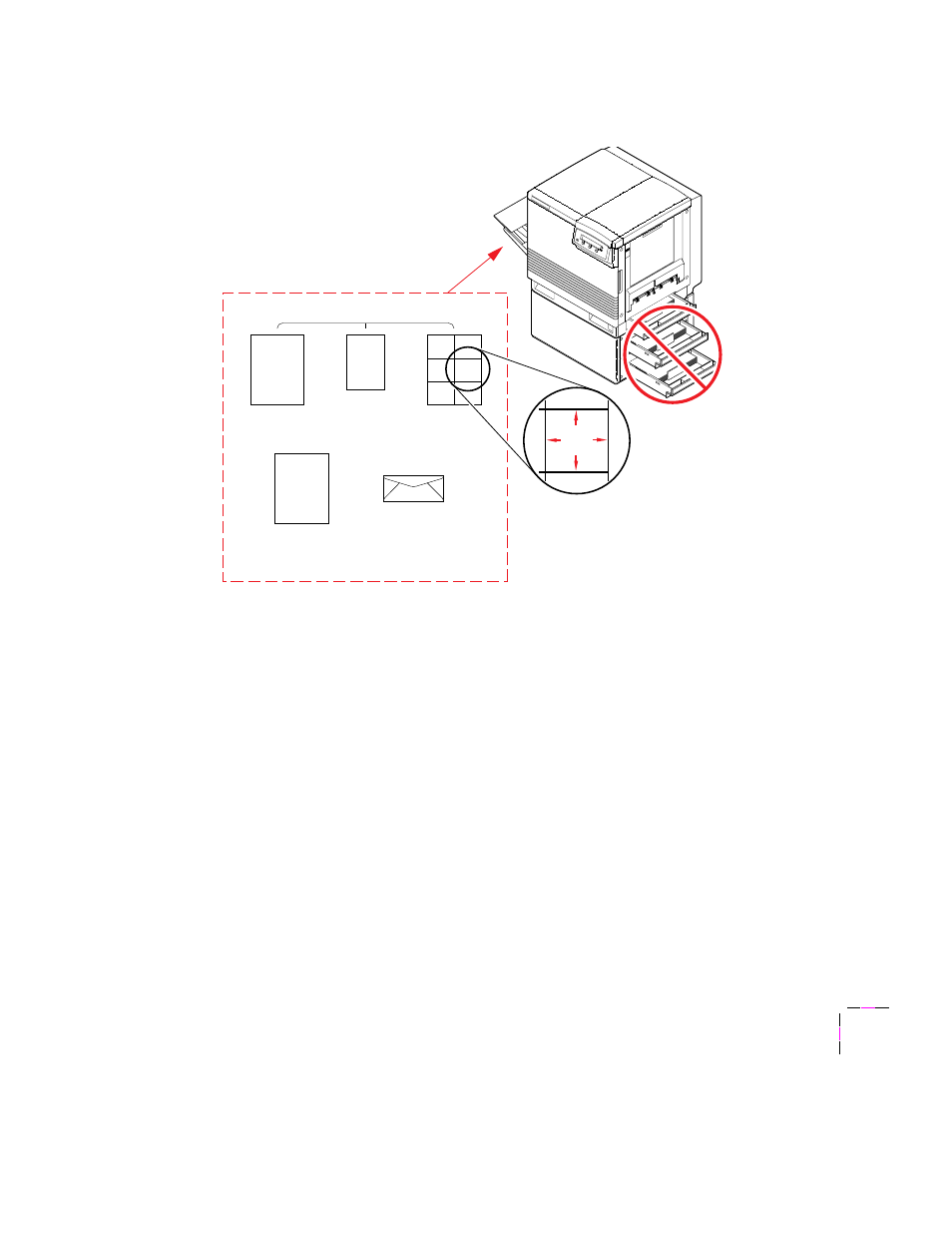 Selecting a media type | Tektronix 560 User Manual | Page 97 / 259