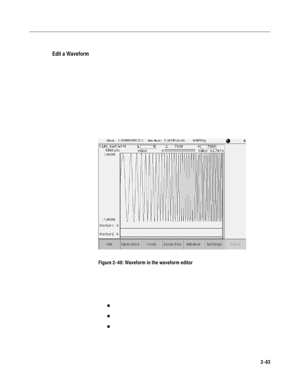 Tektronix AWG610 User Manual | Page 101 / 466