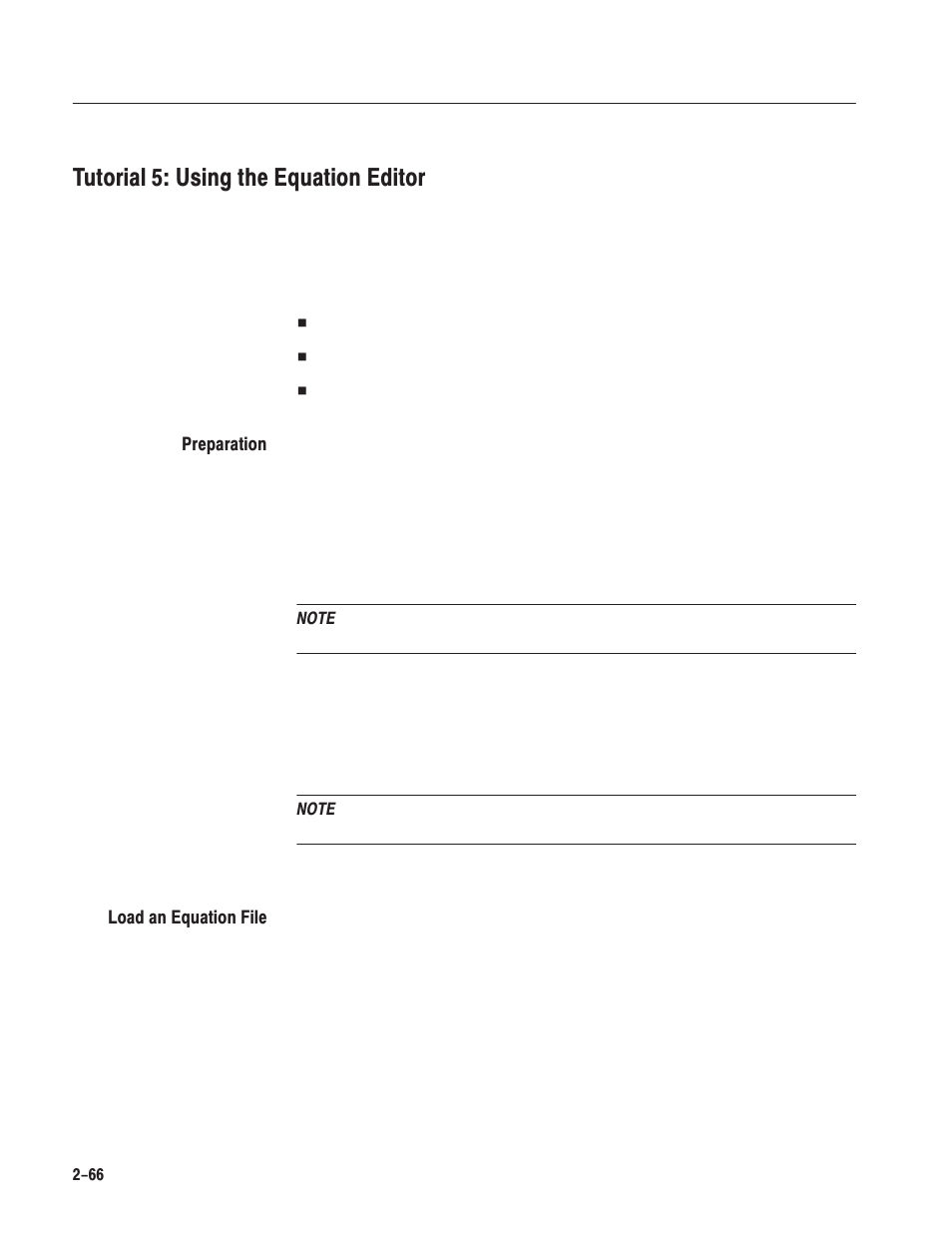 Tutorial 5: using the equation editor | Tektronix AWG610 User Manual | Page 104 / 466