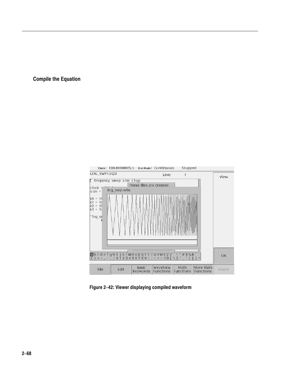 Tektronix AWG610 User Manual | Page 106 / 466