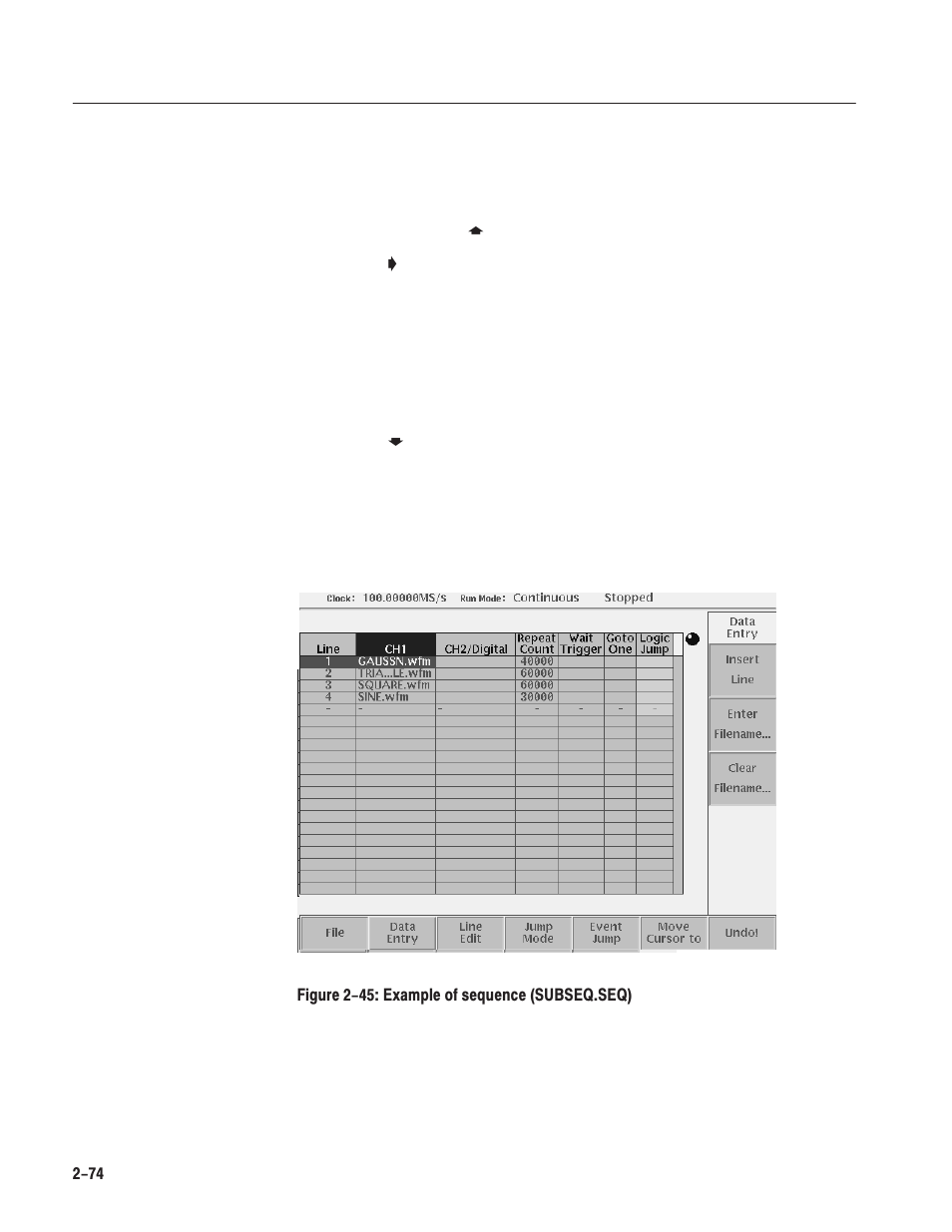 Tektronix AWG610 User Manual | Page 112 / 466