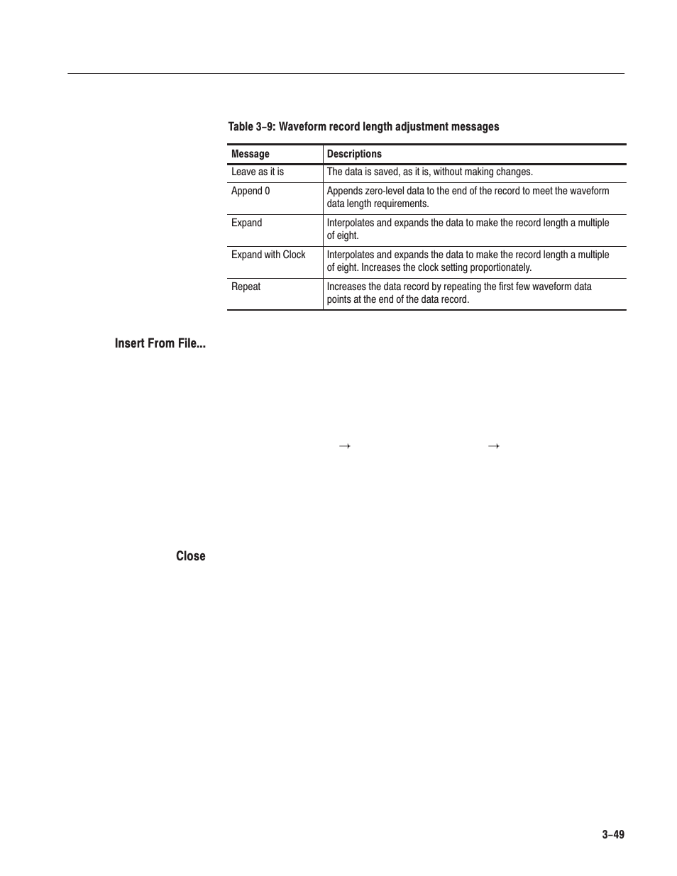 Tektronix AWG610 User Manual | Page 167 / 466