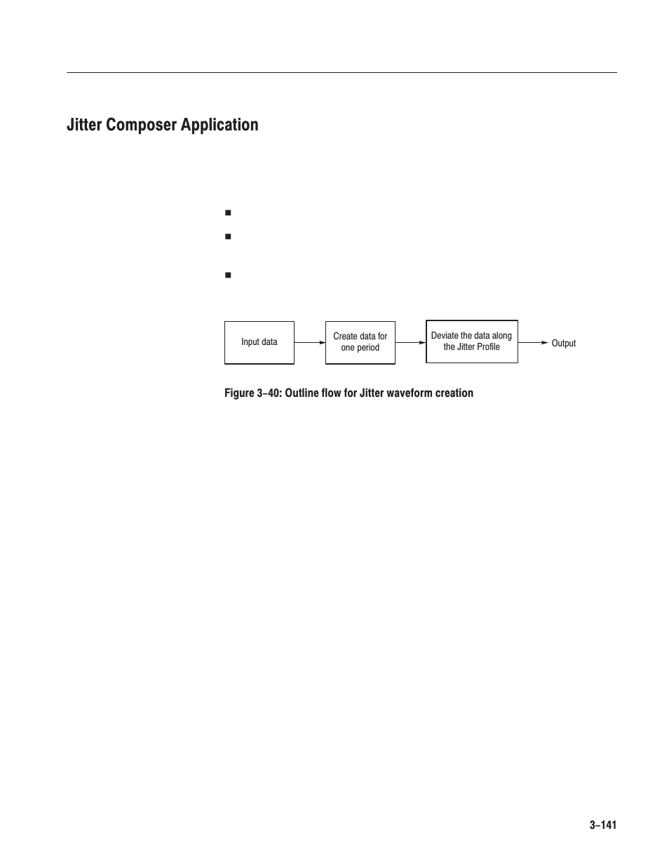 Jitter composer application | Tektronix AWG610 User Manual | Page 259 / 466