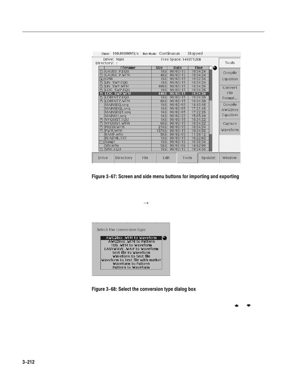 Tektronix AWG610 User Manual | Page 330 / 466