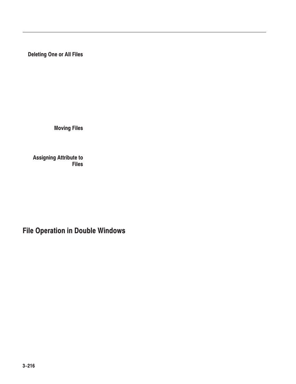 File operation in double windows | Tektronix AWG610 User Manual | Page 334 / 466