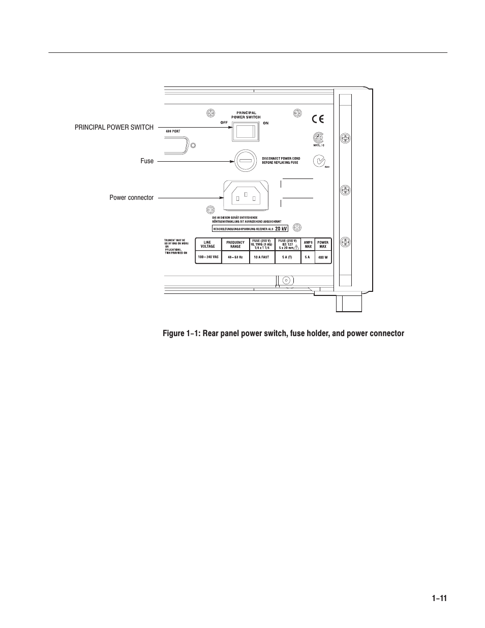 Tektronix AWG610 User Manual | Page 35 / 466