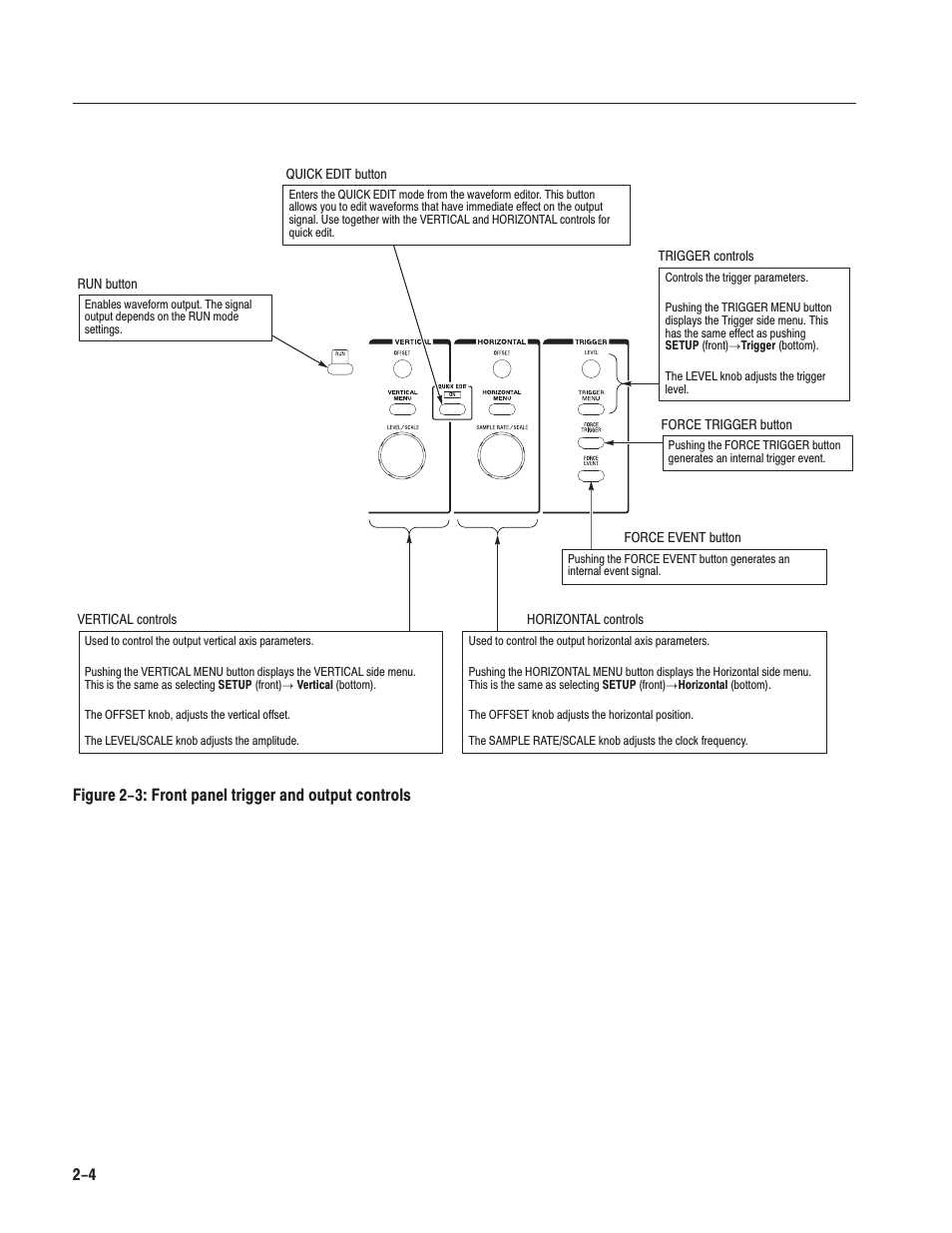 Tektronix AWG610 User Manual | Page 42 / 466