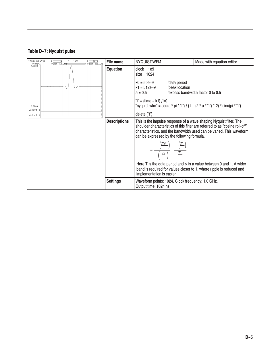 Tektronix AWG610 User Manual | Page 431 / 466