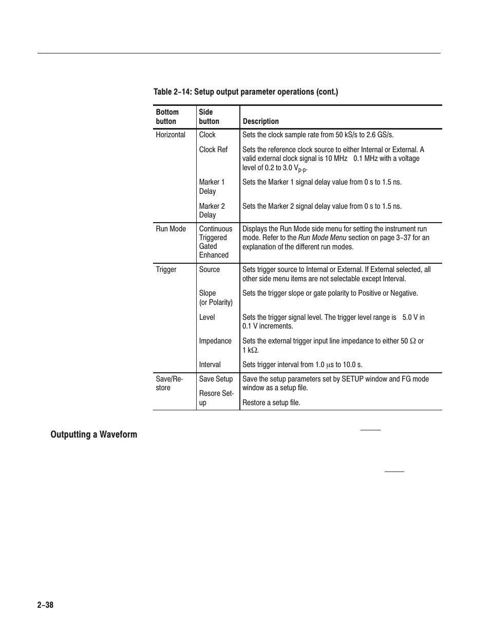 Tektronix AWG610 User Manual | Page 76 / 466