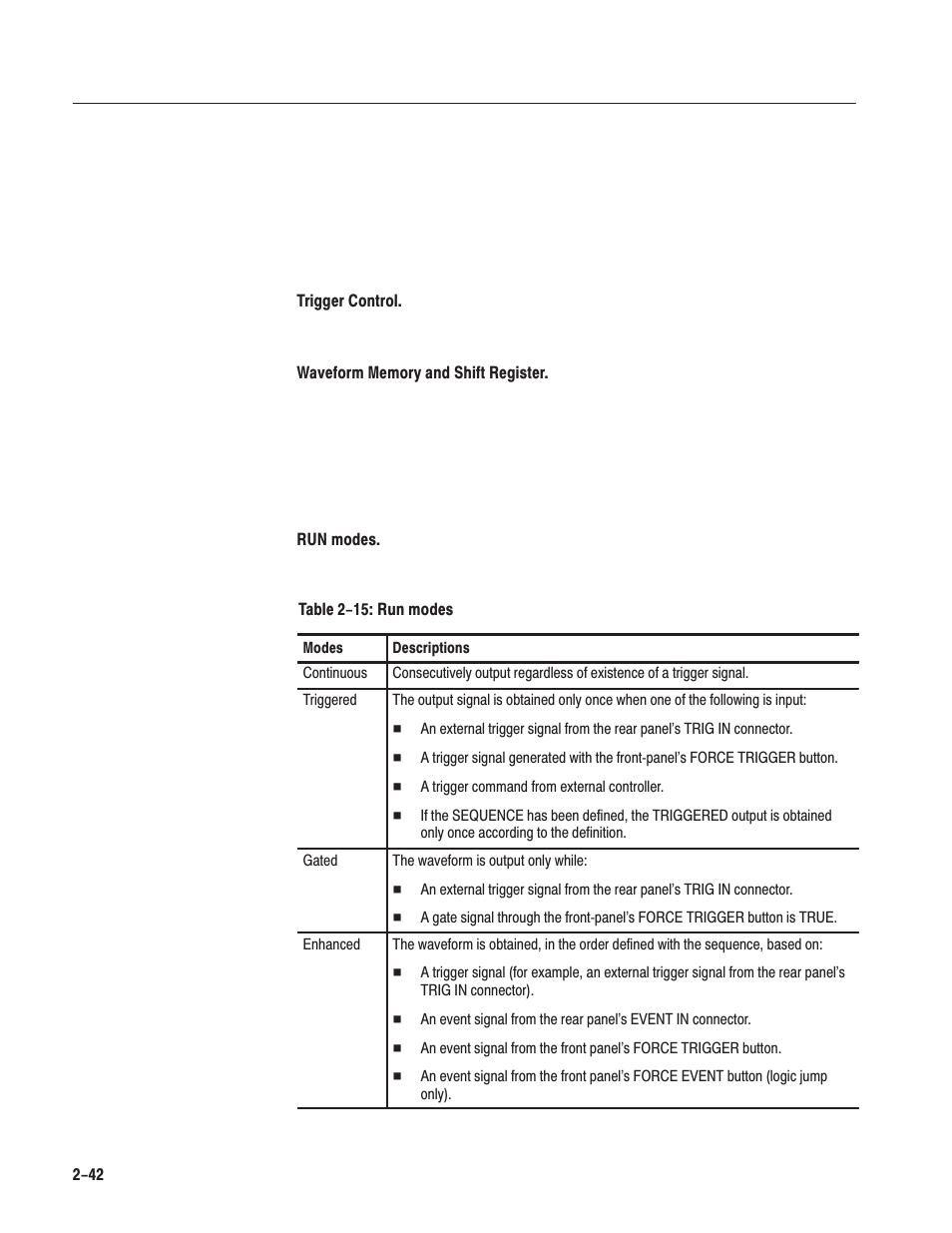 Tektronix AWG610 User Manual | Page 80 / 466