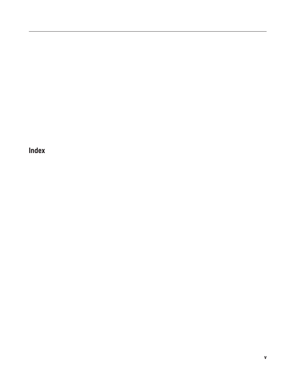 Index | Tektronix AWG610 User Manual | Page 9 / 466