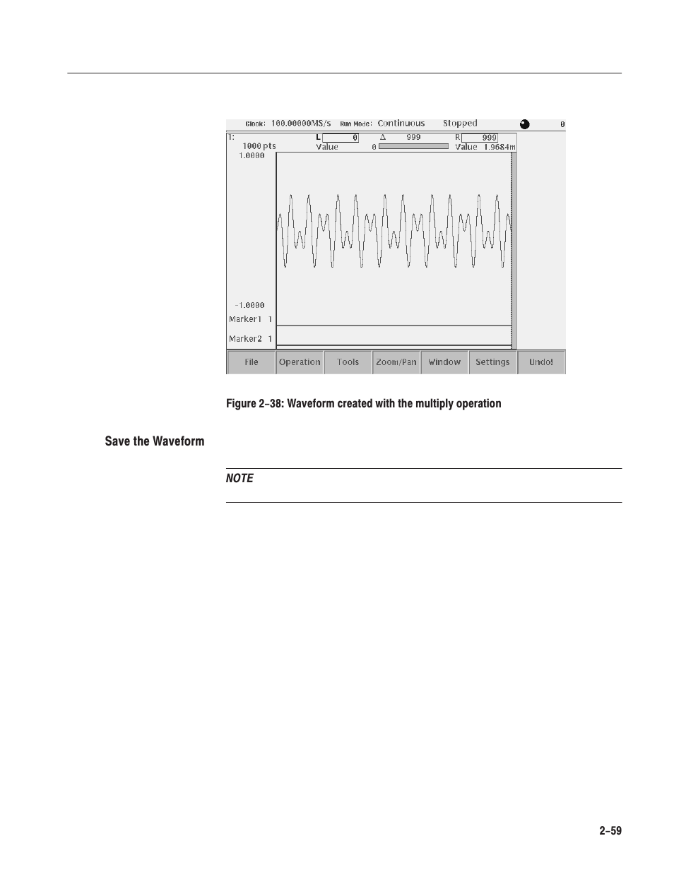 Tektronix AWG610 User Manual | Page 97 / 466