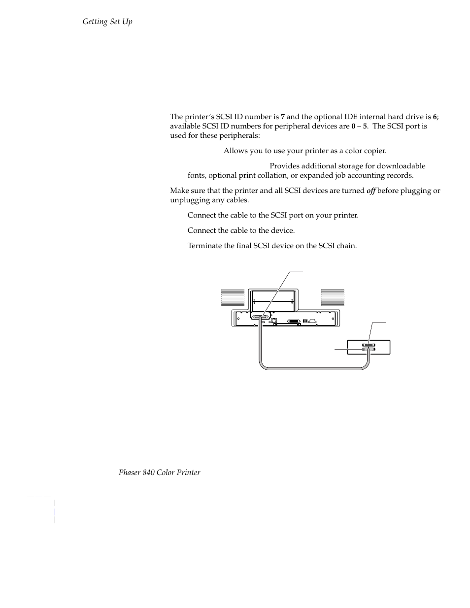 Tektronix Phaser 840 Color Printer 071-0389-00 User Manual | Page 18 / 41