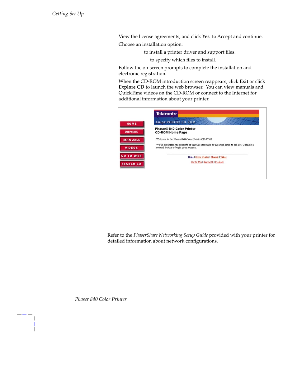 Tektronix Phaser 840 Color Printer 071-0389-00 User Manual | Page 34 / 41