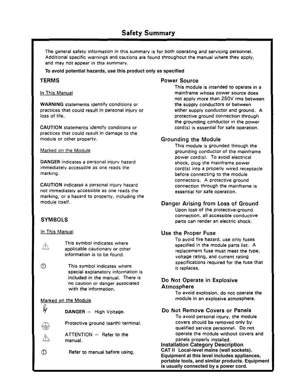 Tektronix VX4353 User Manual | Page 14 / 64